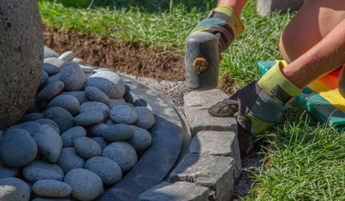 comment poser des bordures de jardin